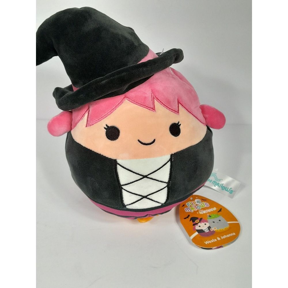 *NWT* Squishmallow "Wexla & Johanna" Witch & Cauldron Flipamallow Halloween 2022